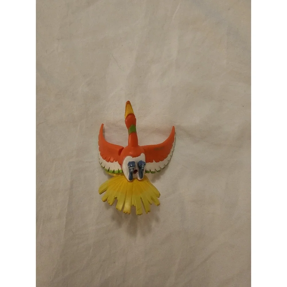 Pokemon Ho-Oh Figure Nintendo TOMY Legendary Bird Vintage Flying 3.5